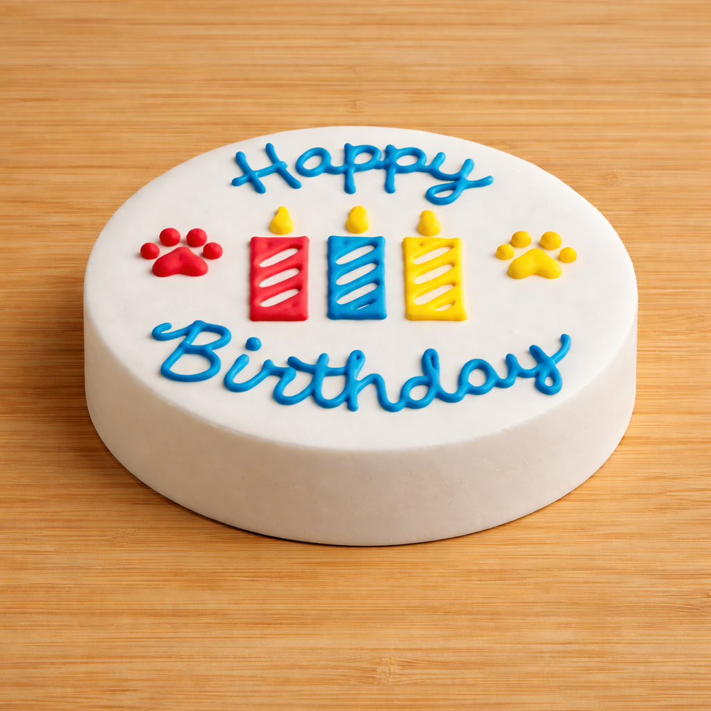 Candles Happy Birthday Oat and Peanut Butter